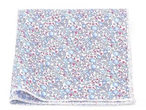  Le Coq en Pap' - Pochette de costume fleuri liberty eloïse d