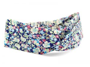  Le Coq en Pap' - Bandeau turban fleuri liberty john c