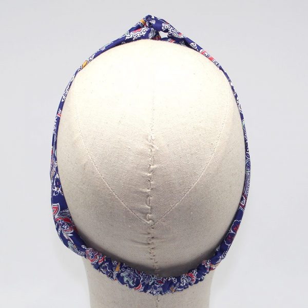  Le Coq en Pap' - Bandeau turban fleuri liberty louis a