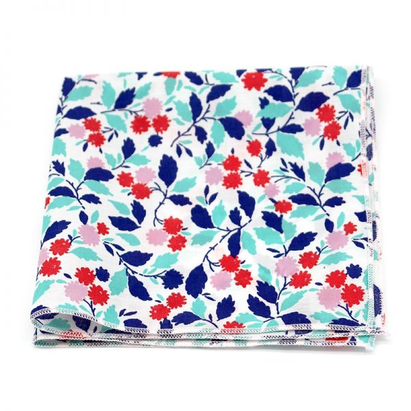  Le Coq en Pap' - Pochette de costume fleuri liberty andrea b