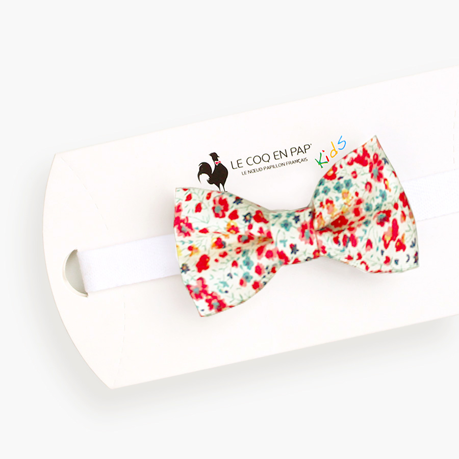 Noeud Papillon Enfant Fleuri Liberty Phoebe M Le Coq En Pap