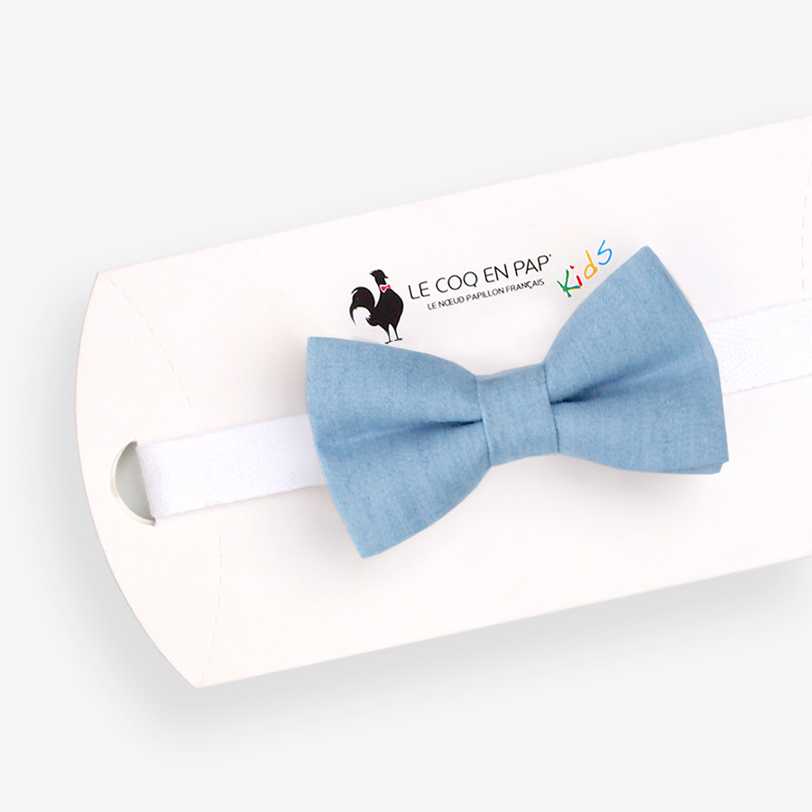 Noeud Papillon Enfant Bleu Denim Jean Clair Le Coq En Pap Noeud Papillon Enfant Bleu Denim Jean Clair Le Coq En Pap