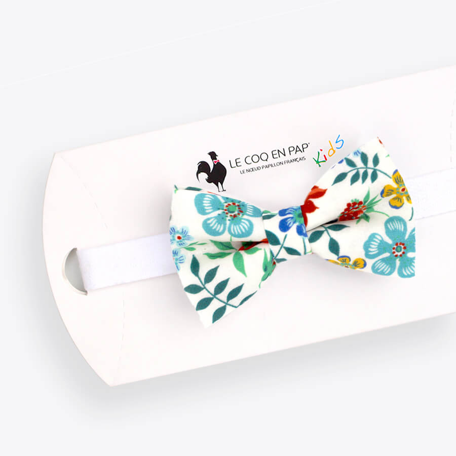 Noeud Papillon Enfant Fleuri Liberty Edenham G Le Coq En Pap