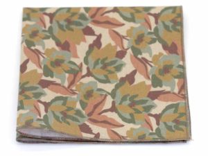  Le Coq en Pap' - Pochette de costume fleuri camo flower