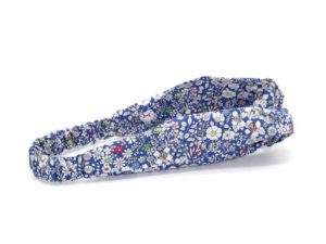  Le Coq en Pap' - Bandeau turban fleuri liberty june's meadow a