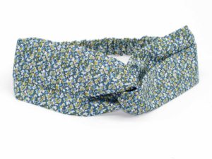  Le Coq en Pap' - Bandeau turban fleuri liberty pepper t