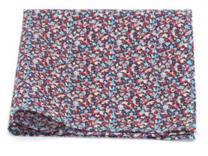  Le Coq en Pap' - Pochette de costume fleuri liberty pepper j