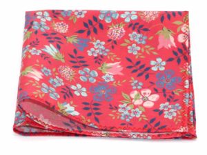  Le Coq en Pap' - Pochette de costume fleuri liberty edenham c