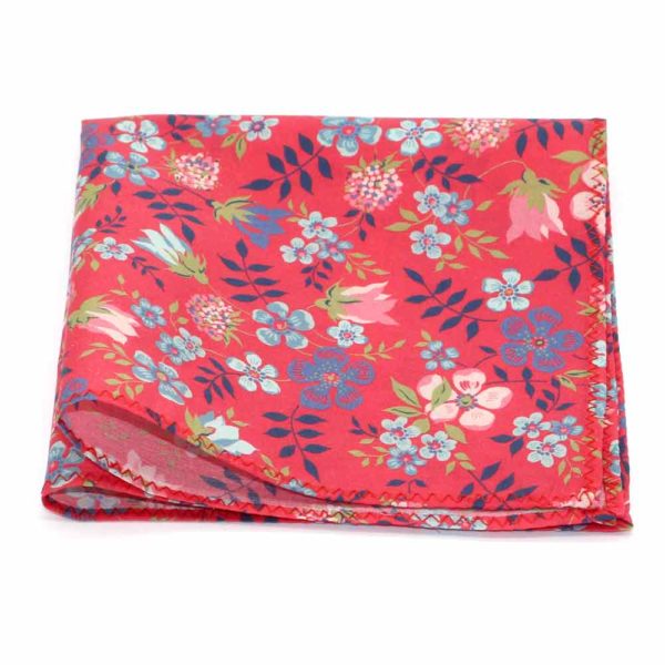  Le Coq en Pap' - Pochette de costume fleuri liberty edenham c