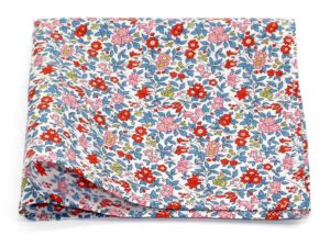  Le Coq en Pap' - Pochette de costume fleuri liberty chamomile lawn a