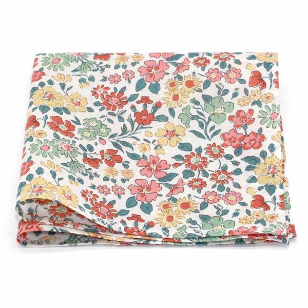  Le Coq en Pap' - Pochette de costume fleuri liberty margaret annie c