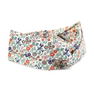 Bandeau turban fleuri liberty silver bells