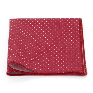 2265 Pochette de costume Pois Bordeaux Le Coq en Pap
