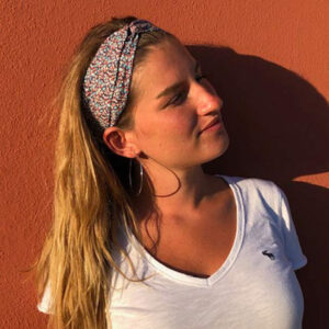 Bandeau turban fleuri liberty pepper j