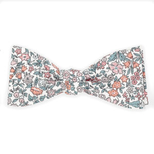 Noeud papillon fleuri liberty ava a