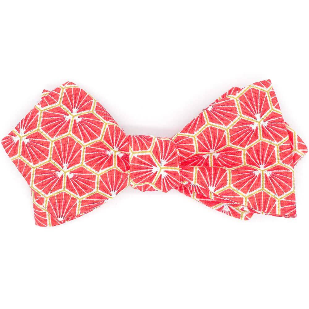 Noeud papillon japonais event orange corail Le Coq en pap photo