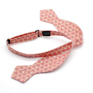 Noeud papillon japonais event rose corail Le Coq en pap photo3