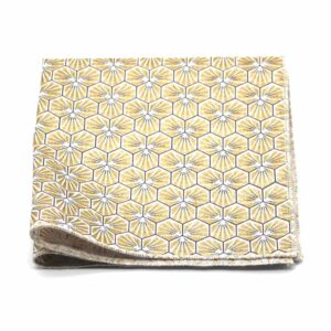 Pochette de costume dore Japonais kikko Le Coq en Pap