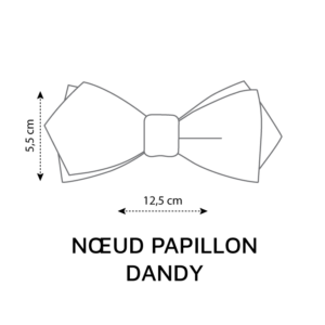 Noeud papillon - Tissu et Forme au choix – Image 3
