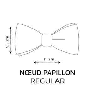 lecoqenpap noeud papillon forme regular sur mesure