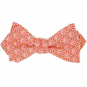 noeud papillon japonais saki orange terracotta le coq en pap dandy photo1