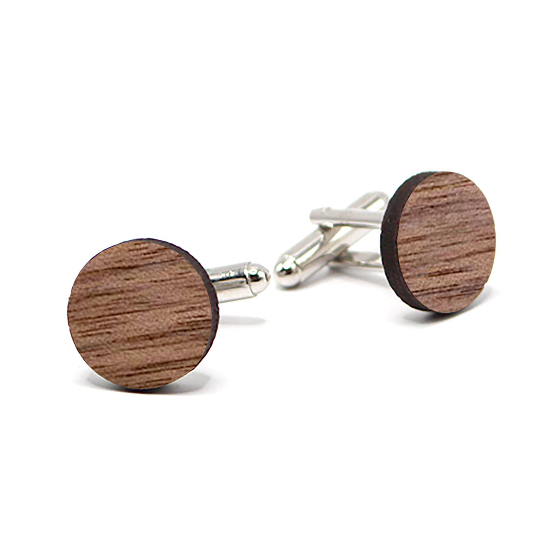 Boutons de manchette en bois de noyer naturel lecoqenpap photo Boutons de manchette en bois de noyer naturel lecoqenpap photo