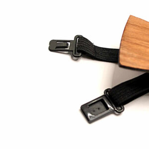 Noeud papillon enfant bois cerisier naturel tour de cou reglable le coq en pap Noeud papillon enfant bois cerisier naturel tour de cou reglable le coq en pap