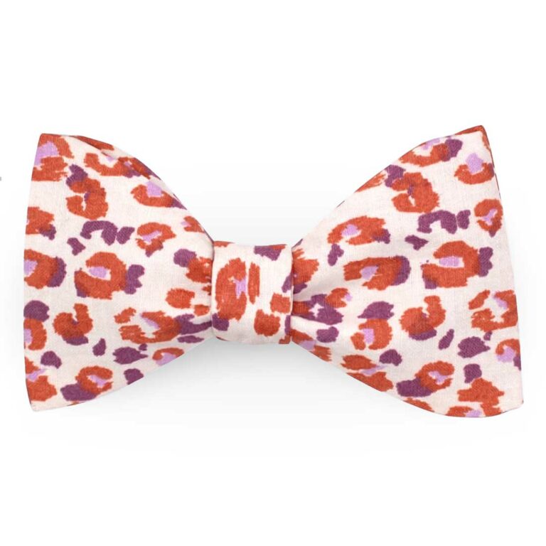 noeud papillon nature terracotta parme leo leopard le coq en pap photo