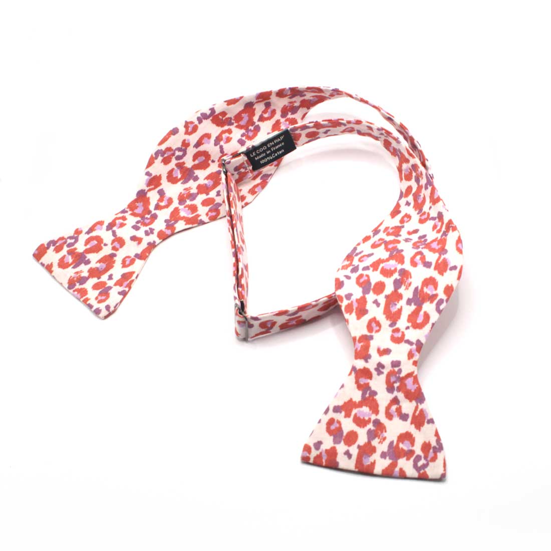 noeud papillon nature terracotta parme leo leopard le coq en pap photo